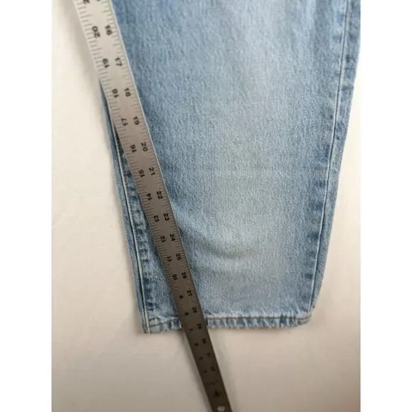 Vintage Levis 501 Jeans 38x30 Light Blue Denim Y2K Mens Made in USA Red Tab